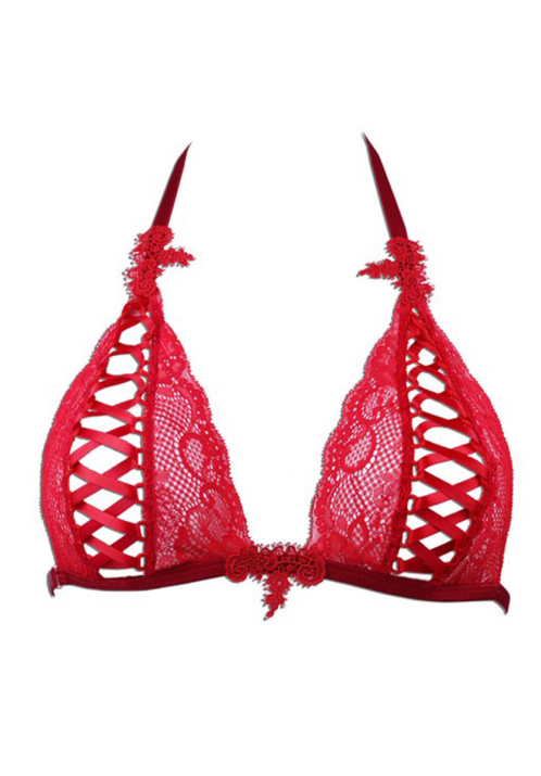 Luxxa LACE UP OPEN BRA