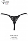 Luxxa BLUE RHINESTONE THONG 6